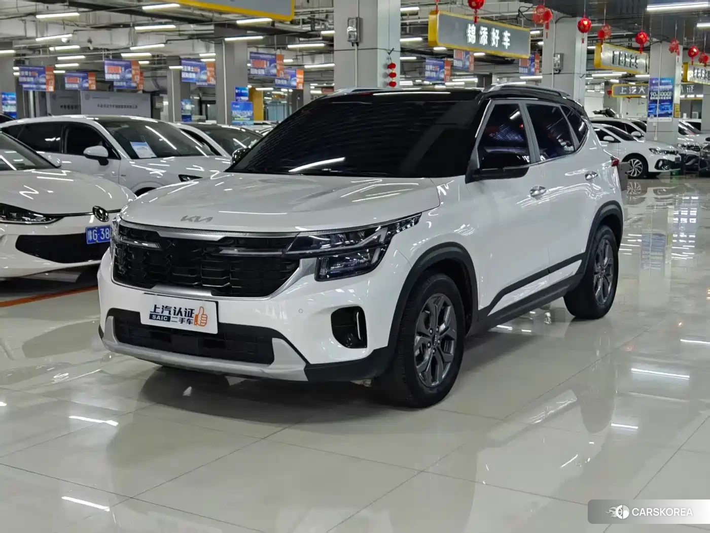 Kia Seltos 2024 Белый из Китая, фото 3