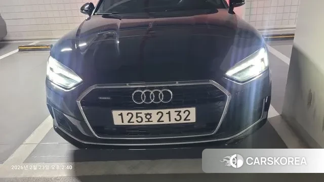 Audi A5 (F5) 2023 Черный из Кореи, фото 3
