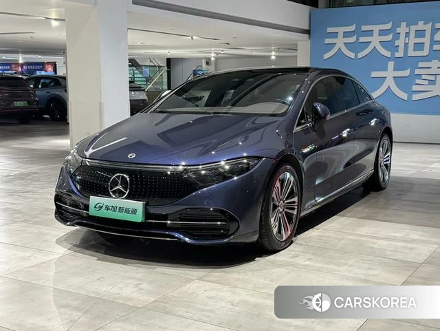Mercedes-Benz EQS 2023 Синий из Китая, фото 3