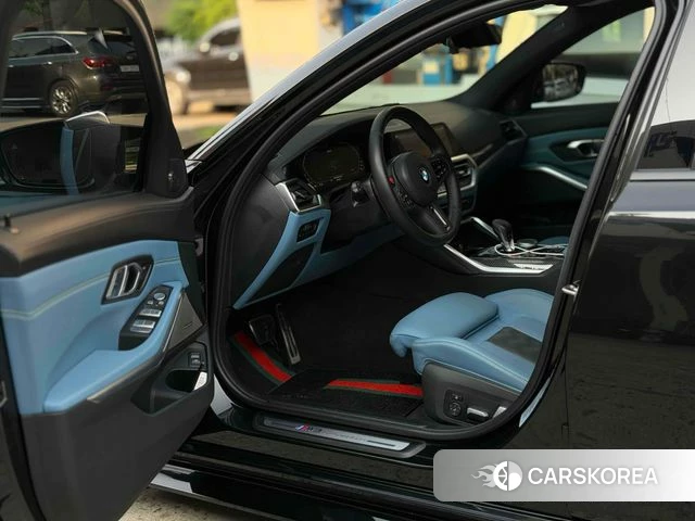 BMW M3 (G80) 2022 Черный из Кореи, фото 4