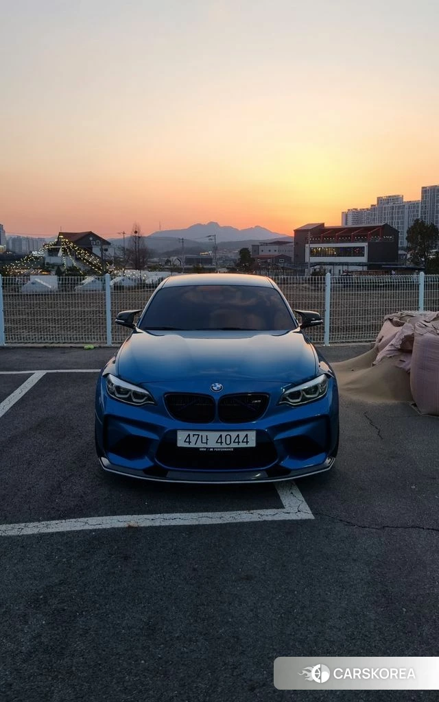 BMW M2 (F87) 2018 Синий из Кореи, фото 3
