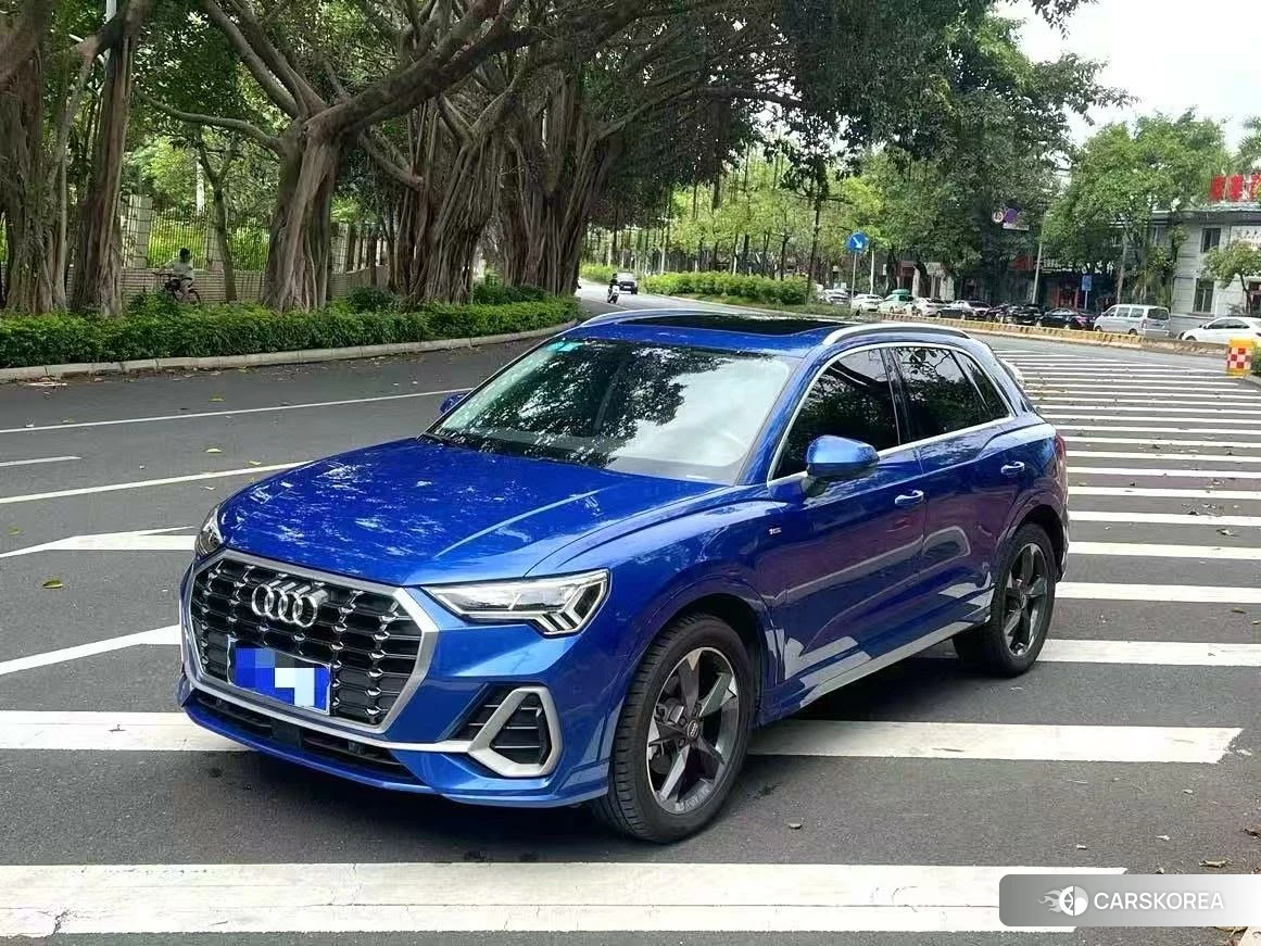 Audi Q3 2021 Синий из Китая, фото 3