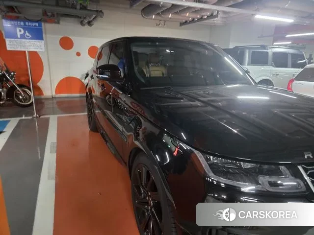 Land Rover Range Rover Sport 2nd Generation 2018 Черный из Кореи, фото 3