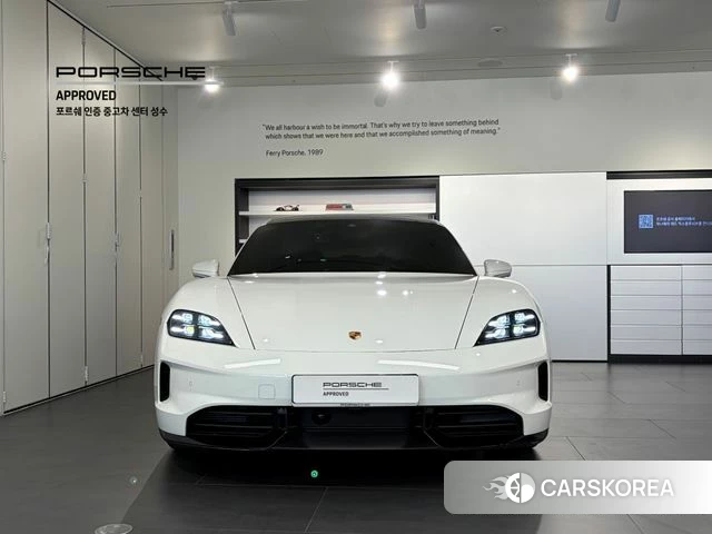 Porsche Taycan 2025 Белый из Кореи, фото 5