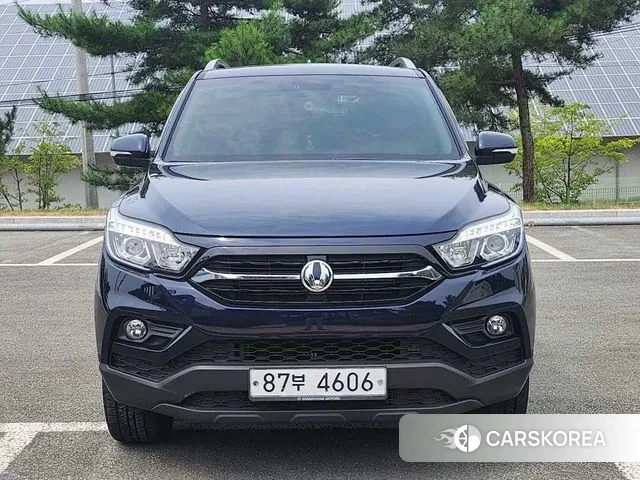 Ssangyong Rexton Sports 2018 Темно-зеленый из Кореи, фото 5