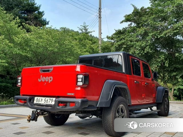 Jeep Gladiator (JT) 2020 Красный из Кореи, фото 6