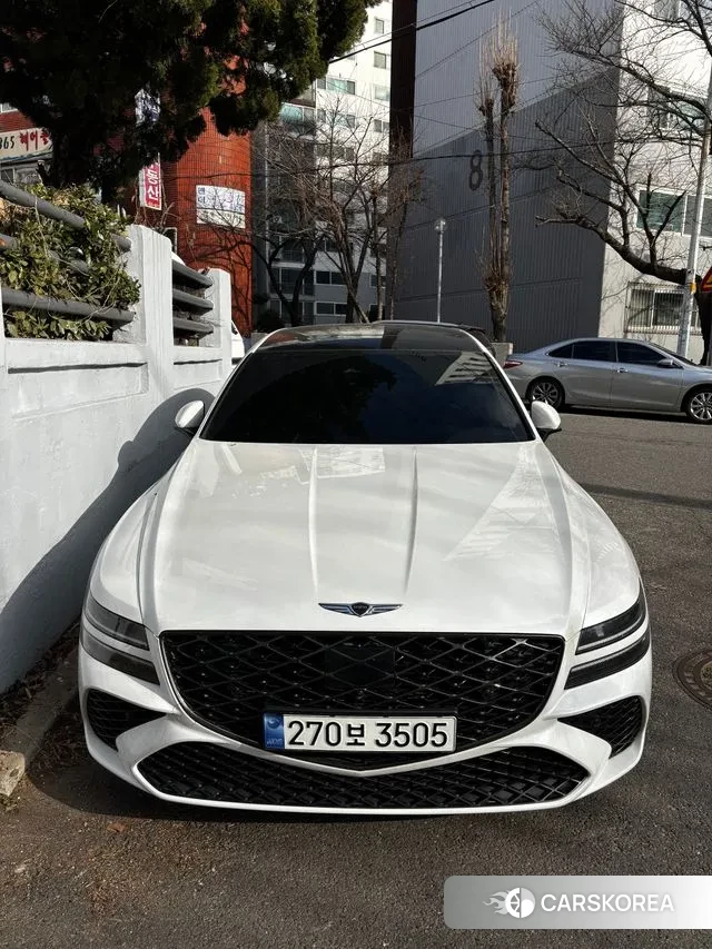 Genesis G80 (RG3) 2024 Белый из Кореи, фото 3