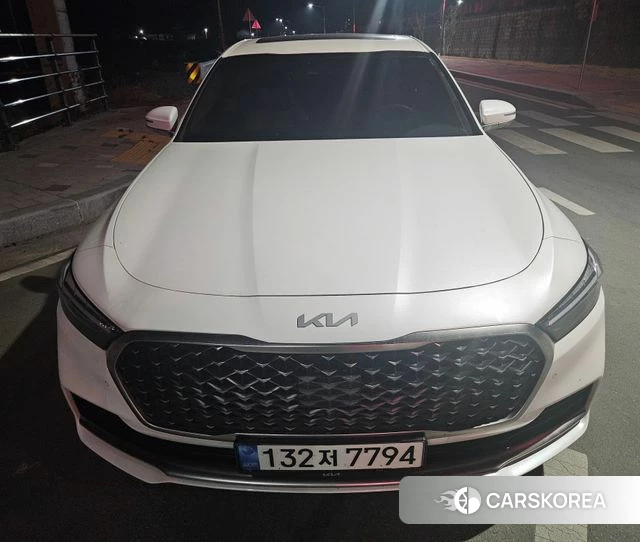 Kia The New K9 2nd generation 2023 Белый из Кореи, фото 3