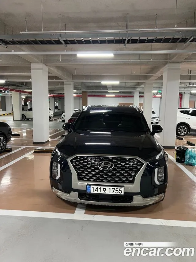 Hyundai Palisade 2021 Синий из Кореи, фото 3