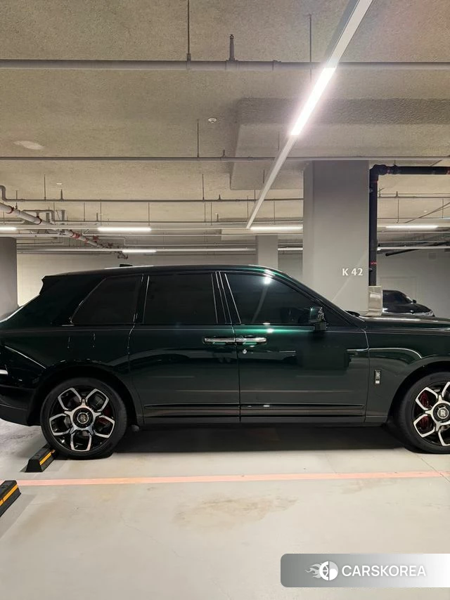 Rolls-Royce Cullinan 2023 Темно-зеленый из Кореи, фото 5