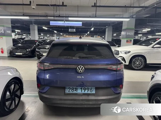 Volkswagen ID.4 2022 Синий из Кореи, фото 5