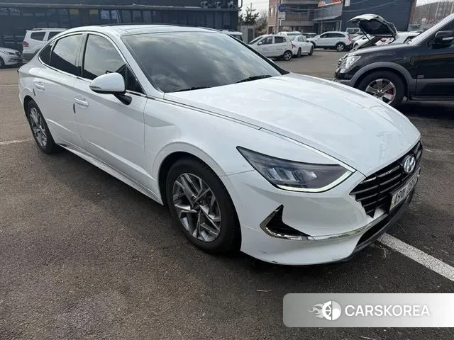 Hyundai Sonata (DN8) 2019 Белый из Кореи, фото 5