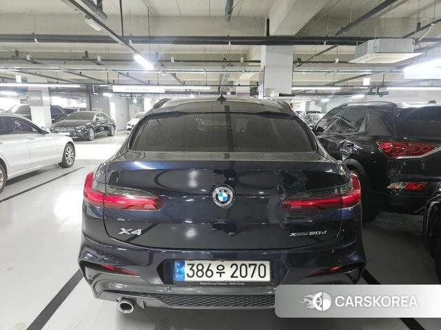 BMW X4 (G02) 2021 Черный из Кореи, фото 6