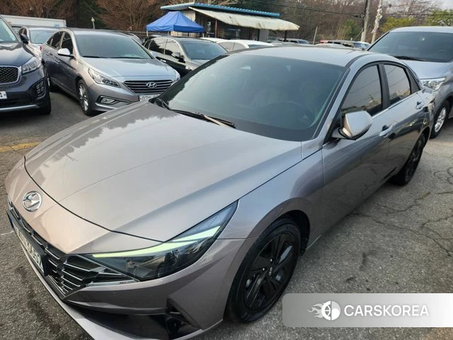 Hyundai Avante (CN7) 2021 Коричневый из Кореи, фото 5