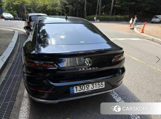 Volkswagen Arteon 2022 Черный из Кореи, фото 3