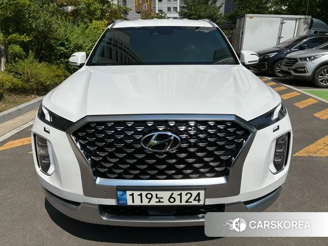 Hyundai Palisade 2021 Белый из Кореи, фото 3
