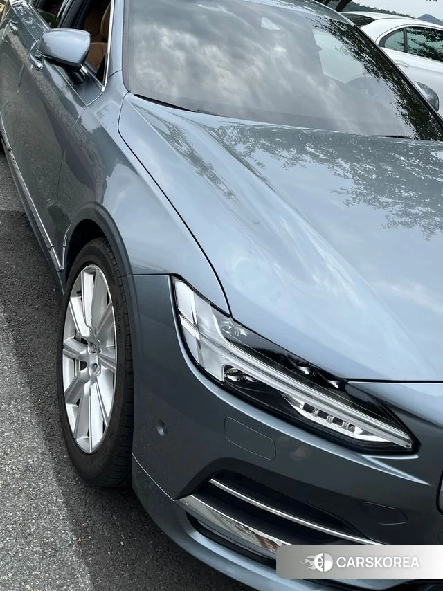 Volvo S90 2018 Серый из Кореи, фото 3