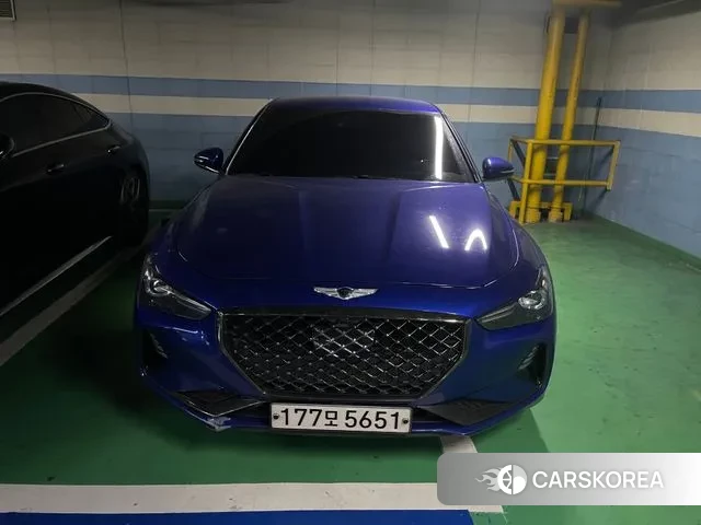 Genesis G70 2019 Синий из Кореи, фото 3