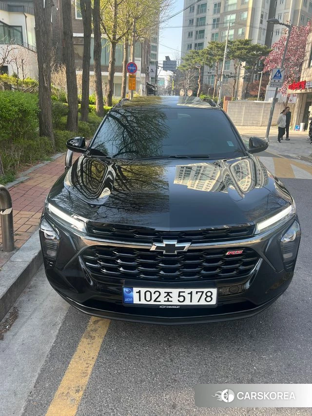 Chevrolet (GM Daewoo) Trax Crossover 2024 Черный из Кореи, фото 3