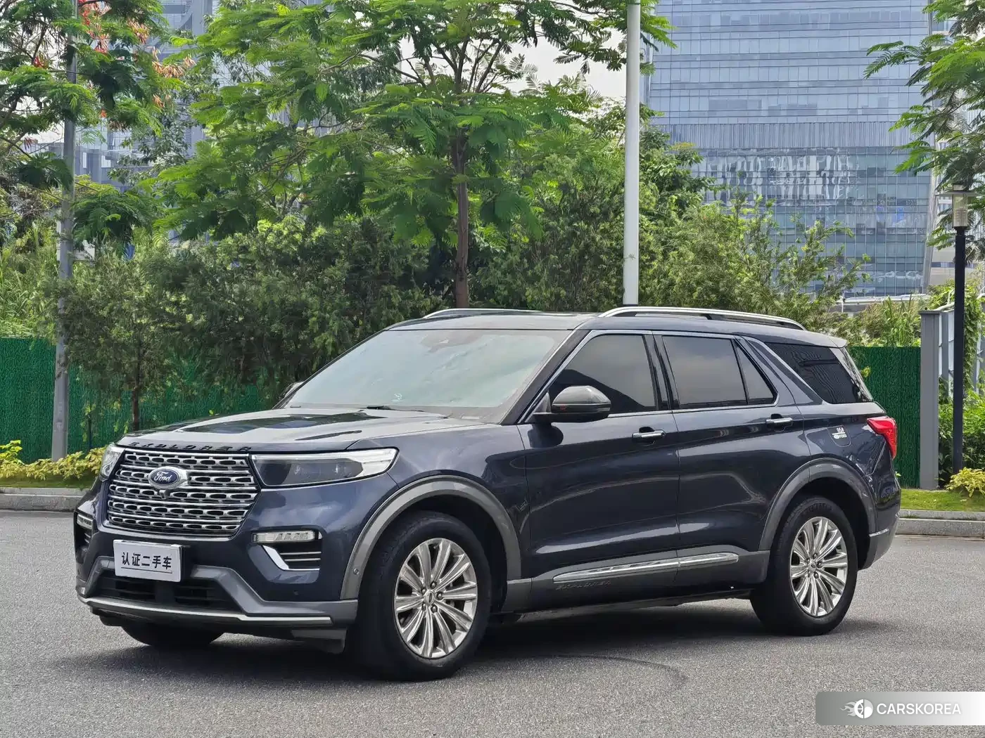 Ford Explorer 2022 Синий из Китая, фото 3