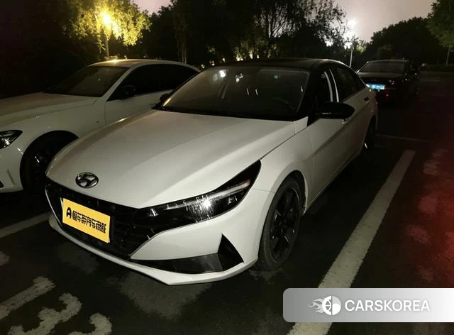 Hyundai Elantra 2021 Белый из Китая, фото 3