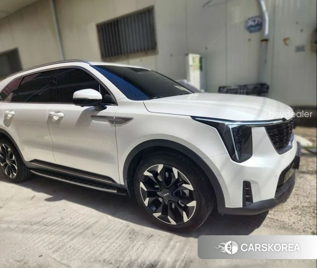 Kia The New Sorento 4th Generation 2023 Белый из Кореи, фото 3