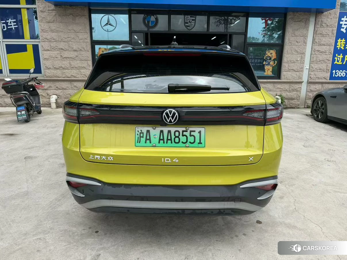 Volkswagen ID.4 X 2021 Желтый из Китая, фото 3