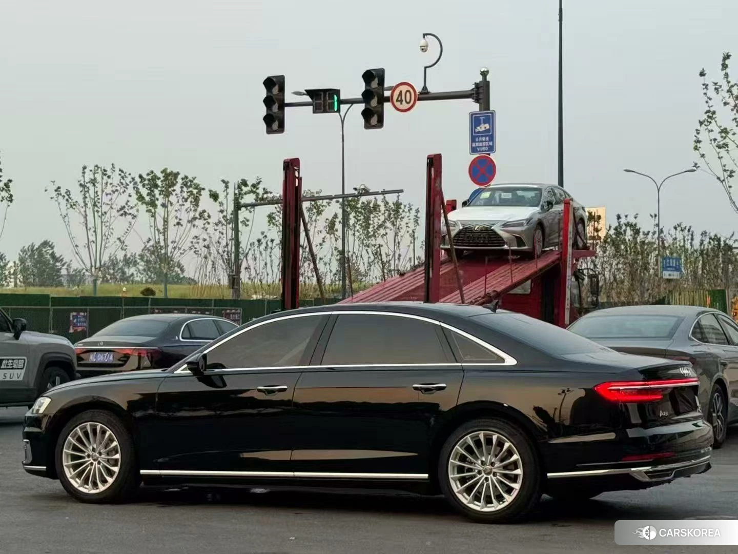 Audi A8 2020 Черный из Китая, фото 3