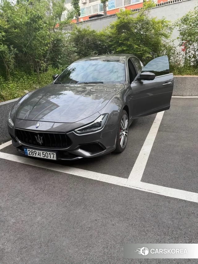 Maserati Ghibli 2018 Серый из Кореи, фото 4