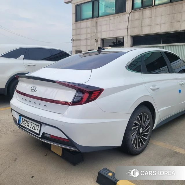 Hyundai Sonata Hybrid (DN8) 2023 Белый из Кореи, фото 6