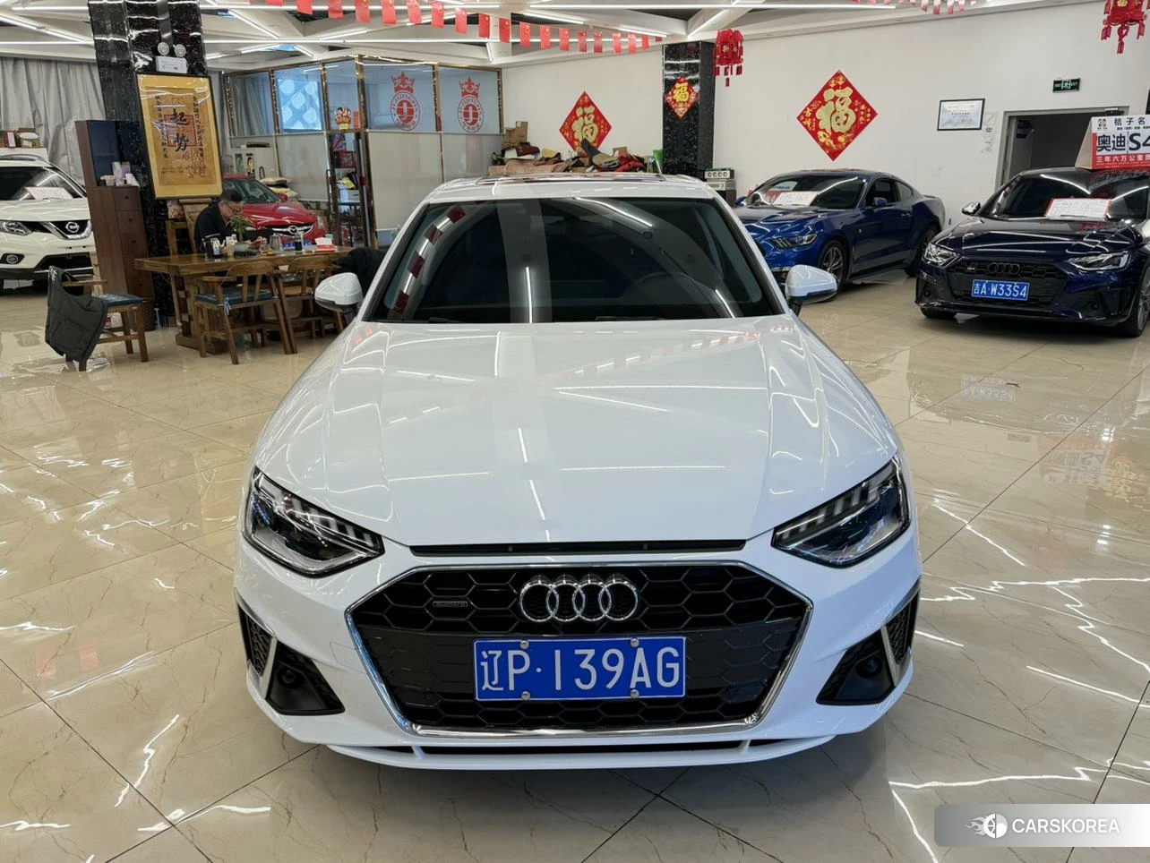 Audi A4L 2023 Белый из Китая, фото 3