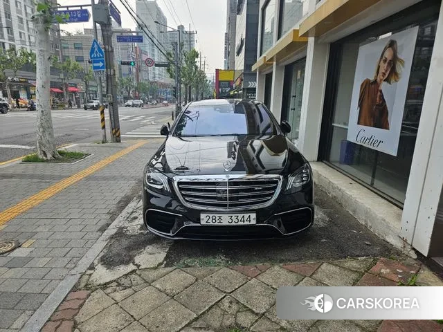 Mercedes-Benz S-Class W222 2018 Черный из Кореи, фото 3