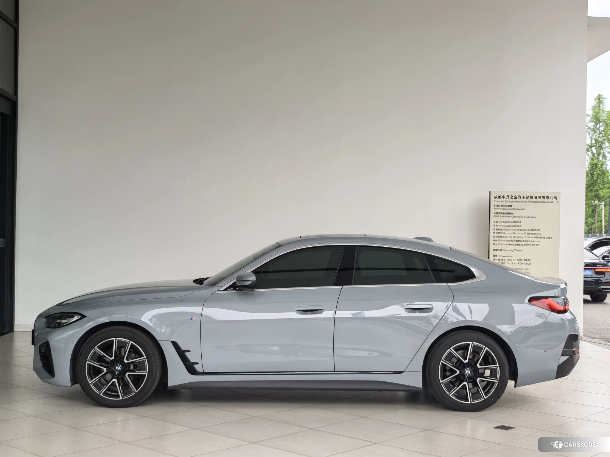 BMW 4 series 2021 Серебристо-серый из Китая, фото 5