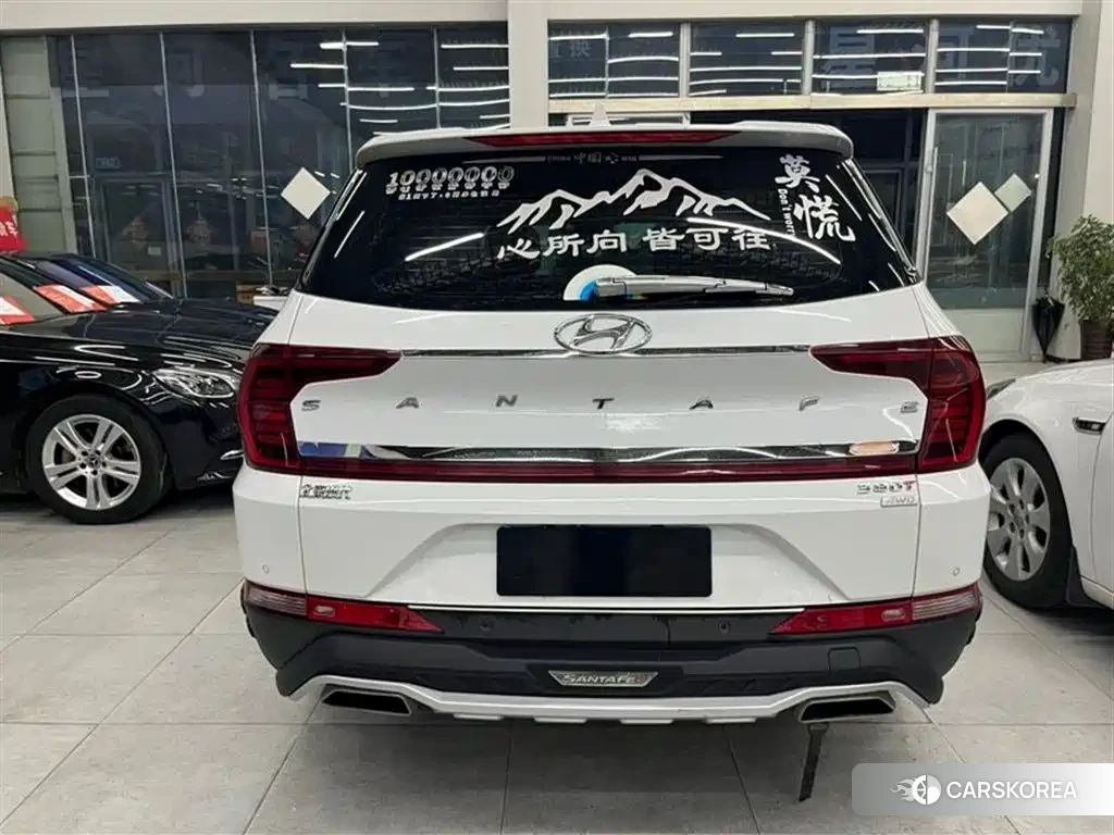 Hyundai Santa Fe 2021 Белый из Китая, фото 3