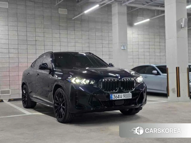 BMW X6 (G06) 2026 Черный из Кореи, фото 4