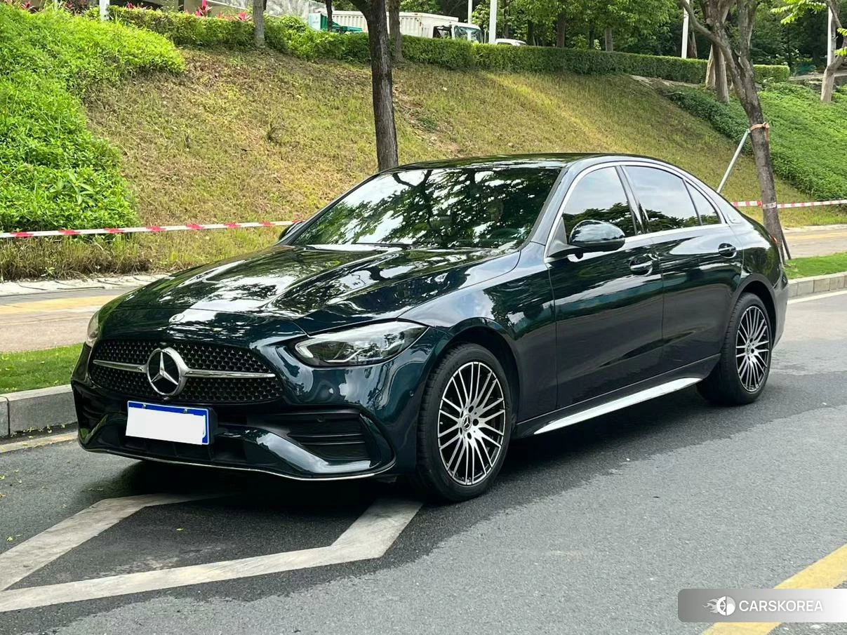 Mercedes-Benz Class C 2023 Зеленый из Китая, фото 3