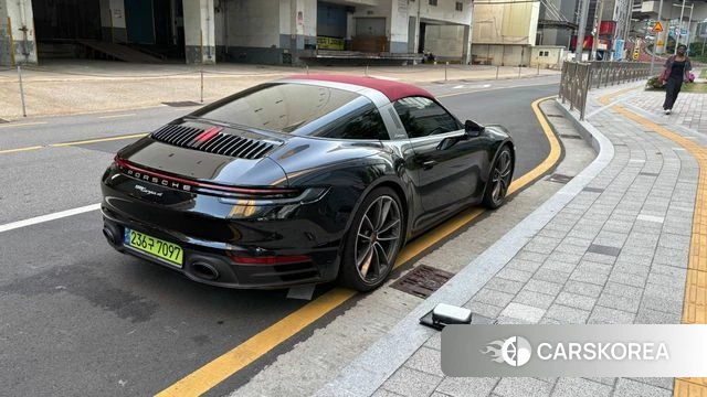 Porsche 911(992) 2024 Черный из Кореи, фото 4