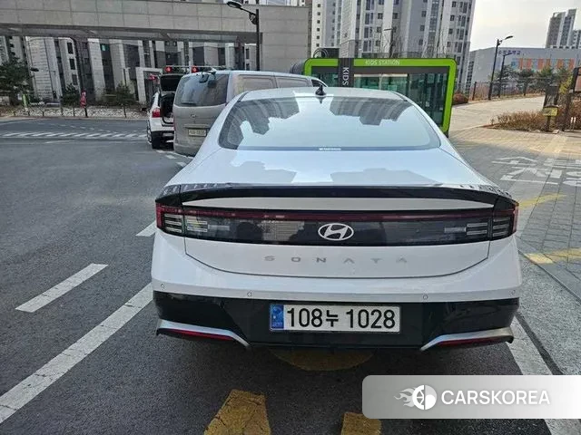 Hyundai Sonata D Edge (DN8) 2024 Белый из Кореи, фото 4