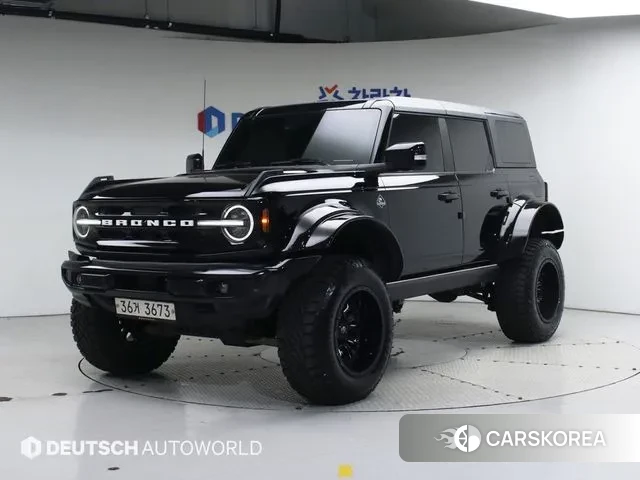 Ford Bronco 6th Generation 2022 Черный из Кореи, фото 3