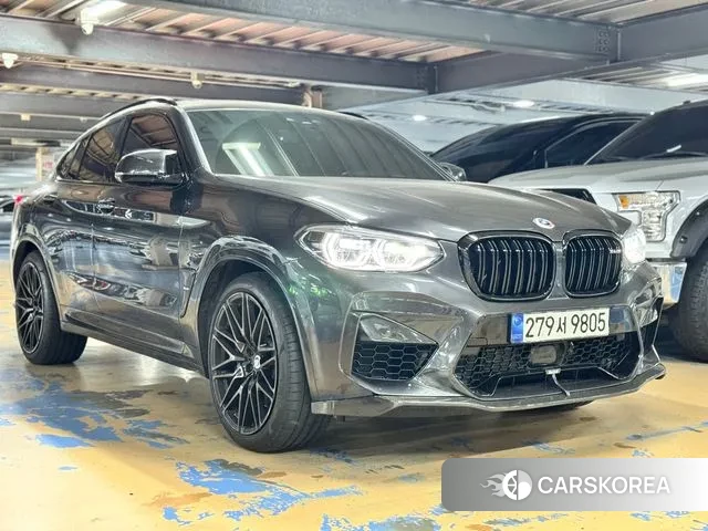 BMW X4M (G02) 2021 Серый из Кореи, фото 3