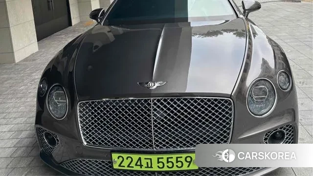 Bentley Continental GT 3rd Generation 2019 Серый из Кореи, фото 3