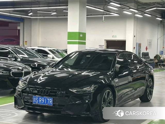 Audi A7L 2022 Черный из Китая, фото 3
