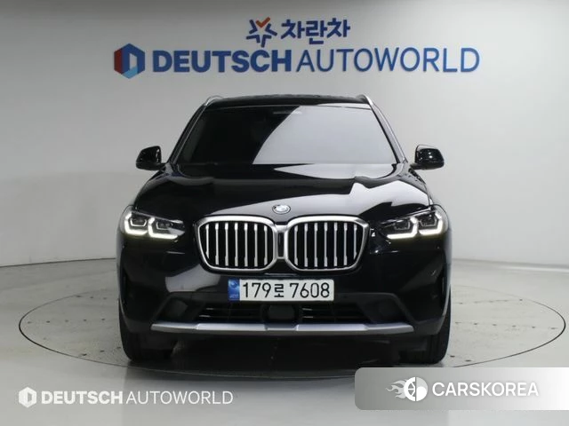BMW X3 (G01) 2022 Черный из Кореи, фото 3