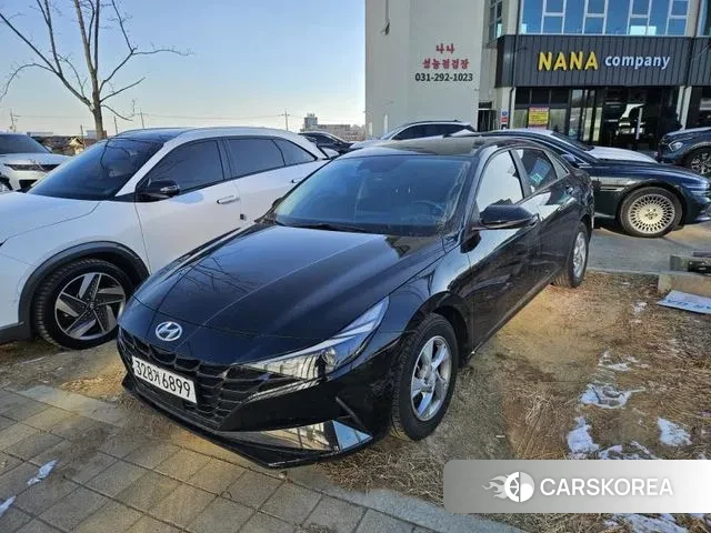 Hyundai Avante (CN7) 2021 Черный из Кореи, фото 4