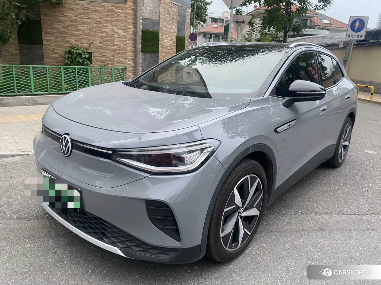 Volkswagen ID.4 CROZZ 2022 Серебристо-серый из Китая, фото 3