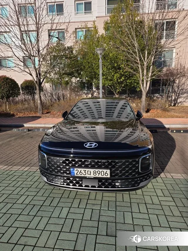Hyundai Grandeur Hybrid (GN7) 2024 Черный из Кореи, фото 3