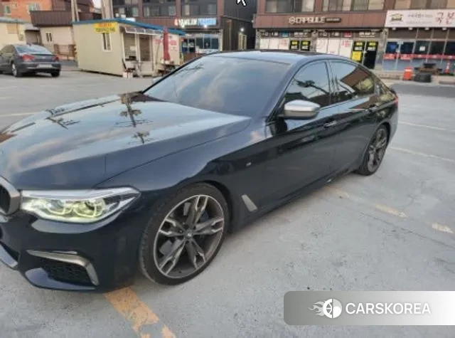 BMW 5 Series (G30) 2018 Черный из Кореи, фото 3