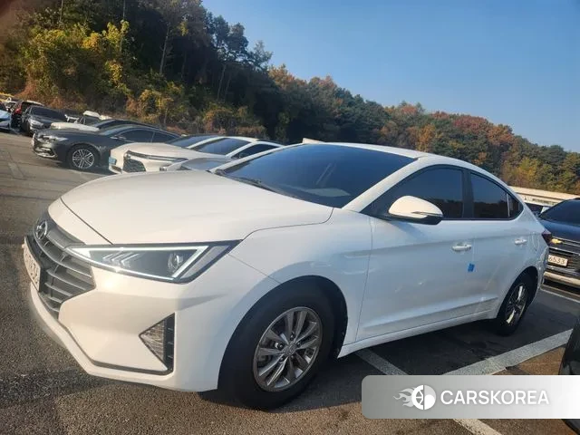 Hyundai The New Avante AD 2020 Белый из Кореи, фото 3