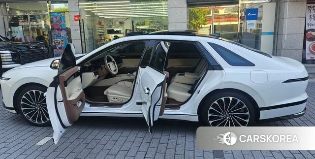 Hyundai Grandeur Hybrid (GN7) 2024 Белый из Кореи, фото 3