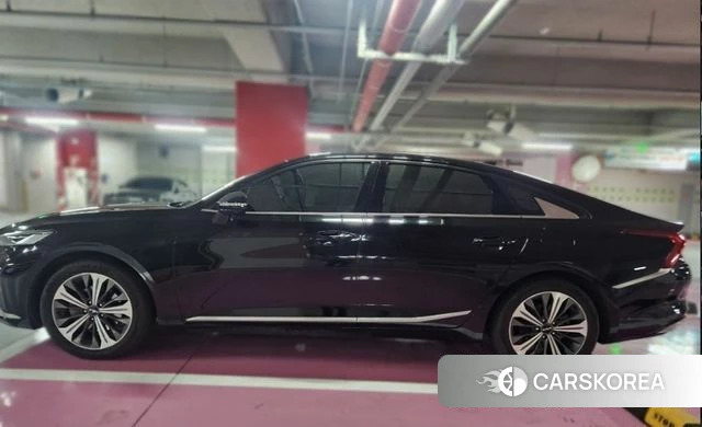 Kia K8 Hybrid 2022 Черный из Кореи, фото 3
